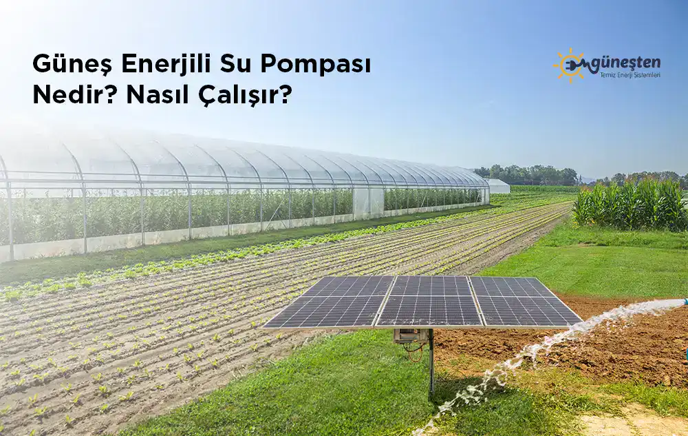 Güneş Enerjili Su Pompası Nedir? Nasıl Çalışır?