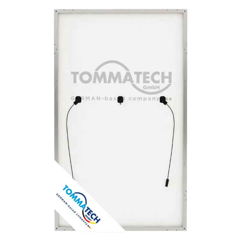 TommaTech 370 Watt 120 Perc Monokristal Half-Cut Multi Busbar Güneş Paneli