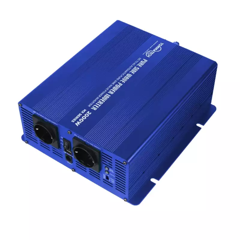 TommaTech MX Serisi 2000 W Watt Tam Sinüs İnverter 12V