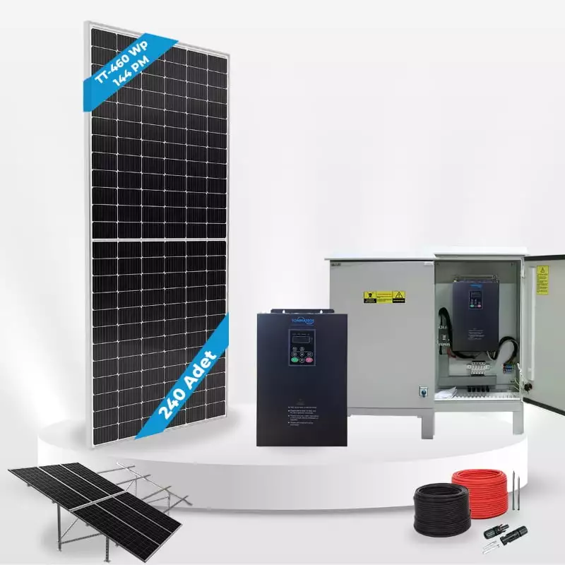 100HP-75KW 3 FAZ / 400V Pompa Sürücülü Sulama Paketi